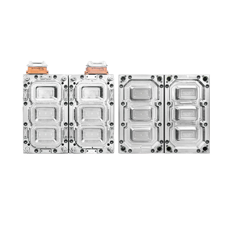 Moules rectangulaires à parois minces pour contenants alimentaires (moules pour boîtes à repas)